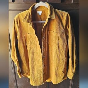 J Crew Factory women's corduroy shirt NWOT
